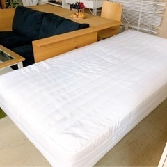 ◇ 無印　脚付きマットレス　シングルベッド　