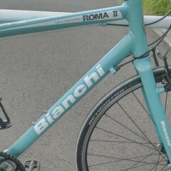 【QaDa】Bianchi ROMA 2 クロスバイク チェレステ 2018年モデル】チェレステを纏ったワンランク上のクロスバイク「ROMA2