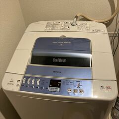 全自動洗濯機　HITACHI　日立（BW-8KV）まだまだ使えます！