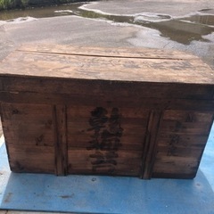 アンティーク　木箱
