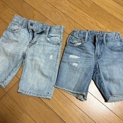 babyGAP GAP 100〜105 デニムパンツ　半ズボン　