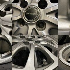 【BS BLIZZAK VRX2 165/65R14】スタッドレス【BALMINUM T10/TR10 14インチ 5.5J4HPCD100+39】バリ溝 タンク ルーミー ヴィッツ等　(TB858)