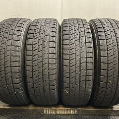 【BS BLIZZAK VRX2 165/65R14】スタッドレス【BALMINUM T10/TR10 14インチ 5.5J4HPCD100+39】バリ溝 タンク ルーミー ヴィッツ等　(TB858)