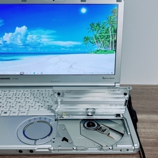 B68【let'snote♡SSD♡Core i7】カメラ付ノートPC/初心者