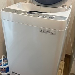 【差し上げます】シャープ洗濯機5.5KG
