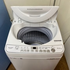 I483 ? SHARP 洗濯機 （6.0㎏） ⭐動作確認済⭐クリーニング済