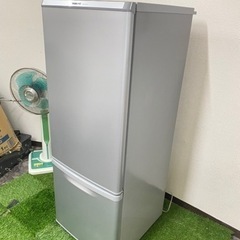 北九州市内配送無料　保証付き　パナソニック Panasonic NR-B177W-S [冷蔵庫(168L 右開き) 2ドア シルバー]