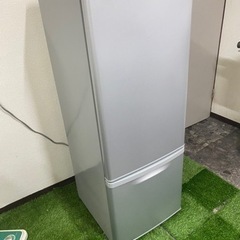 北九州市内配送無料　保証付き　パナソニック Panasonic NR-B177W-S [冷蔵庫(168L 右開き) 2ドア シルバー]
