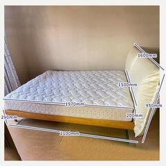 c2#【セット】 ブランド ドリームベッド ベッドフレーム & マットレス