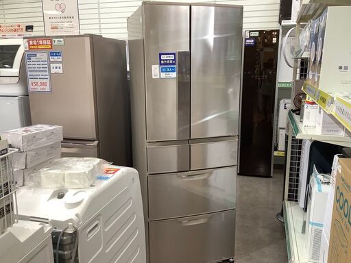 【トレファク熊谷駅前店】MITSUBISHIの６ドア冷蔵庫です！