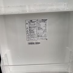 ☆ジモティ割あり☆ Hisense 冷蔵庫 134L 19年製 動作確認 