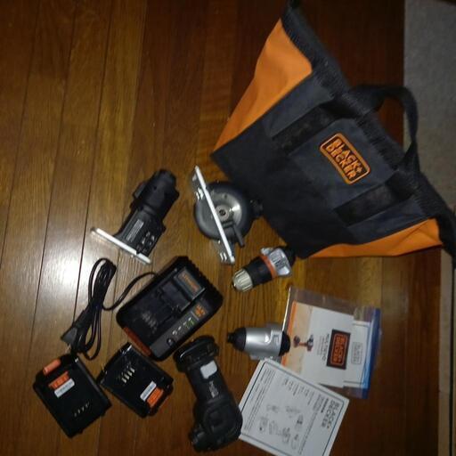 工具 BLACK +DECKER マルチツール