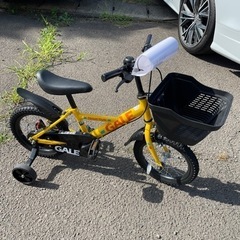 子供用自転車　補助輪付き　マウンテンバイク　14インチ