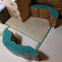 屋久杉テーブル　脚付き