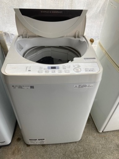 SHARP2019年4.5キロ洗濯機