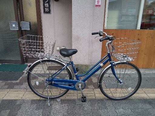 Town bicycle advance[タウン バイシクル アドバンス]26吋 ファミリーサイクル 内装3段/LEDオート/ブルー