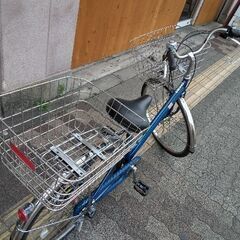 Town bicycle advance[タウン バイシクル アドバンス]26吋 ファミリーサイクル 内装3段/LEDオート/ブルー