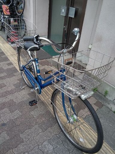 Town bicycle advance[タウン バイシクル アドバンス]26吋 ファミリーサイクル 内装3段/LEDオート/ブルー