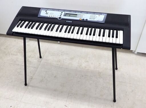 北海道 千歳市/恵庭市 YAMAHA/ヤマハ ポータブルキーボード PORTATONE/ポータトーン PSR-E213 61鍵 スタンド付 電子キーボード 電子ピアノ