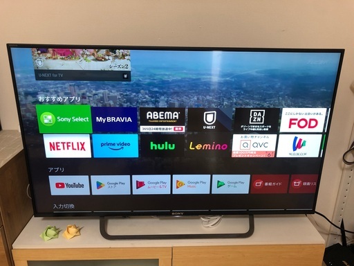 SONY BRABIA 43インチ 液晶テレビ 4K - テレビ