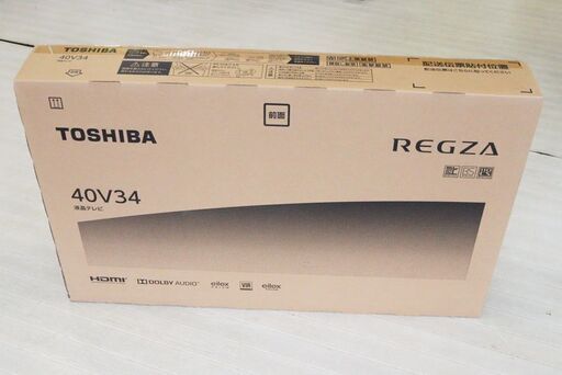 東芝　40V型　液晶テレビ　REGZA　40V34　レグザ　40インチ