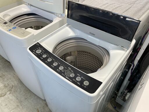 洗濯機の分解クリーニング行っています！配送設置込み　ハイアール4.5K洗濯　2020年製　分解クリーニング済み！！