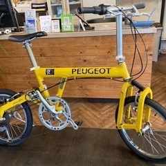 PEUGEOT pacific 前後タイヤ新品！】アルミフレーム 8速 18インチ
