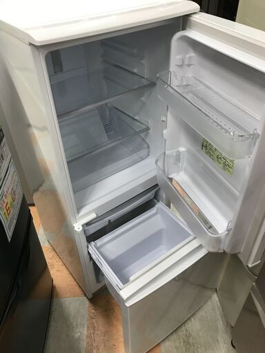 冷蔵庫 シャープ SJ-C14D-W 2018年製 ※動作チェック済/当店6ヶ月保証