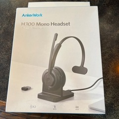 Anker work H300mono Headset 片耳ヘッ...