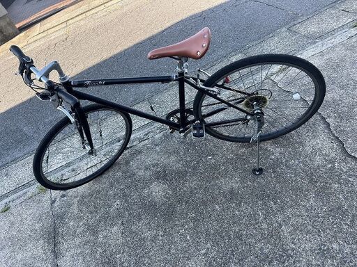 FUNN21 クロスバイク ブラック 黒 26インチ 自転車 シティサイクル 自転車 USED 中古
