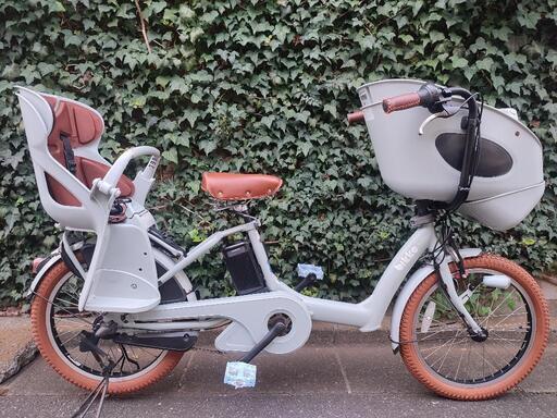 現行型大容量16ahバッテリー カラーコーデ ビッケ ポーラー e 20インチ 3人乗り