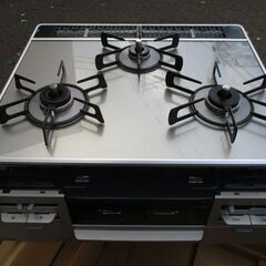 リンナイ システムキッチン用 ビルトインコンロ 3口 LPガス用 2018年製 RS31W28U12RVW Rinnai 札幌市 中央区 南12条