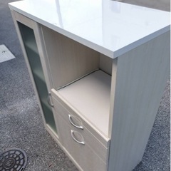 配達可【ニトリ食器棚】【管理番号12808】クリーニング済み