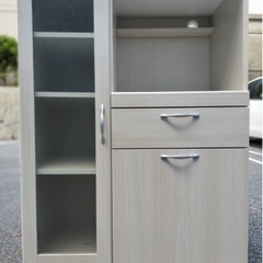 配達可【ニトリ食器棚】【管理番号12808】クリーニング済み