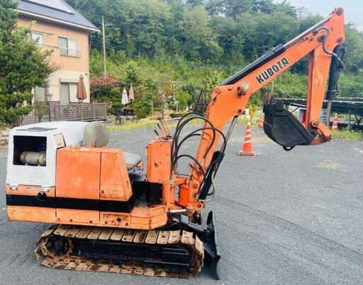 実動☆即戦力、クボタ、KUBOTA　KH-5H、ミニユンボ軽油1580Hours