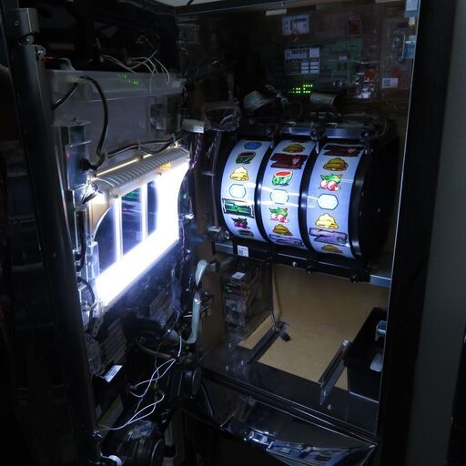 パチスロ実機 攻殻機動隊S.A.C. 2nd GIG コイン不用機 ドアキー・設定