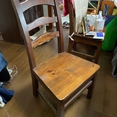 ダイニングテーブル×イス3×ベンチ1｜一枚板