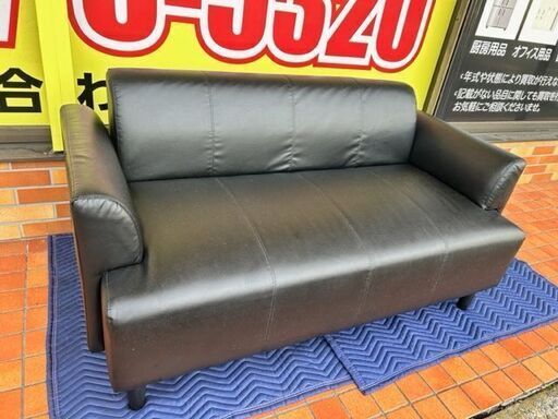 ■中古品　IKEA 　　2人掛けソファ　　ヘムレングビー