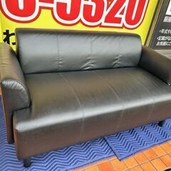 ■中古品　IKEA 　　2人掛けソファ　　ヘムレングビー