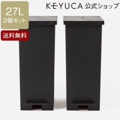 KEYUCA ゴミ箱 2個セット ケユカ