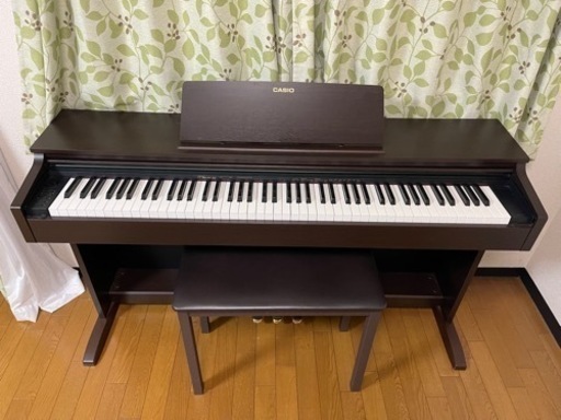 受け取る決定。CASIO(カシオ) 電子ピアノ、美品、1万円。