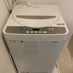 SHARP洗濯機　2019年製