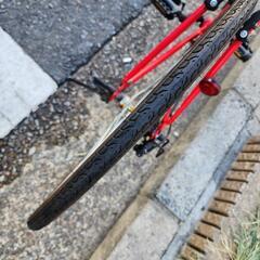 🎉🎉 クロスバイク 700x28c 7変速 赤 配達可能