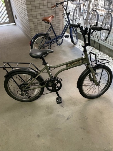 自転車(jeep) 20インチ　新古品　大人用