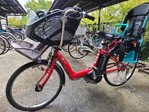 【値下げ要素あり】ブリジストン　子供載せ電動自転車　22インチ+26インチ