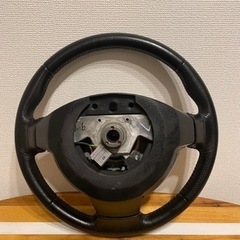 エクストレイル DNT31純正革ステアリング