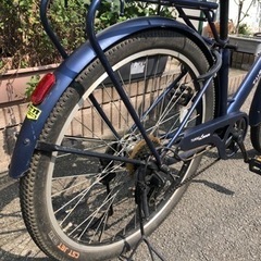 【商談中/中古】27.5インチ6段ギア　オートライト自転車