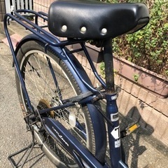 【商談中/中古】27.5インチ6段ギア　オートライト自転車