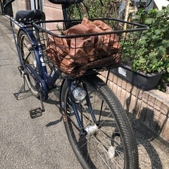 【商談中/中古】27.5インチ6段ギア　オートライト自転車