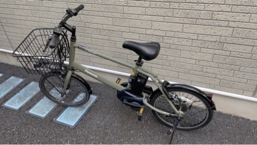 【値段交渉可】ベロスター・ミニ　BE-ELVS074 マットオリーブ　電動アシスト　Panasonic　自転車